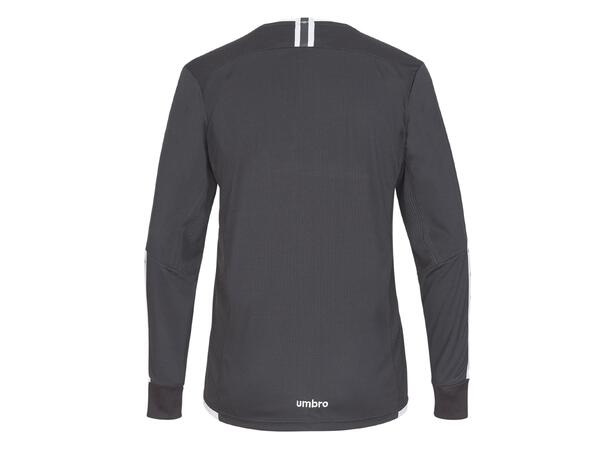 UMBRO UX Elite LS Jsy Sort/Hvit 3XL Flott langermet spillertrøye 