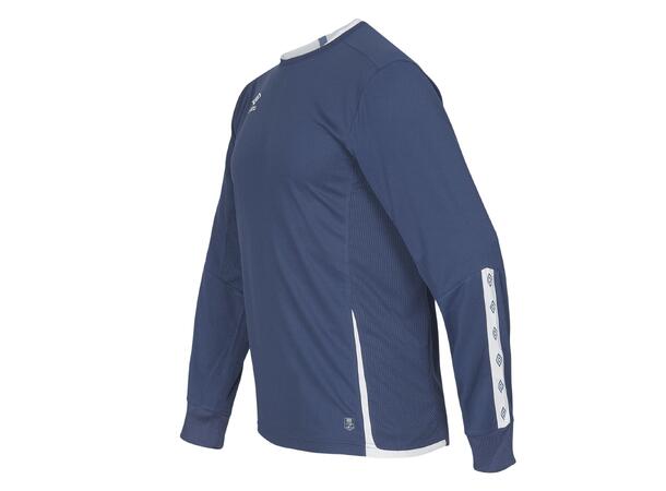 UMBRO UX Elite LS Jsy j Marine/Hvit 164 Flott langermet spillertrøye 