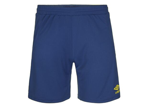 UMBRO UX Elite Shorts Blå/Gul L Flott spillershorts 