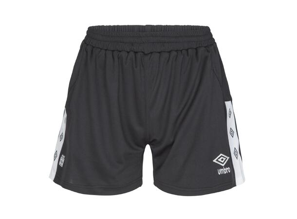 UMBRO UX Elite Shorts W Sort/Hvit 34 Flott spillershorts