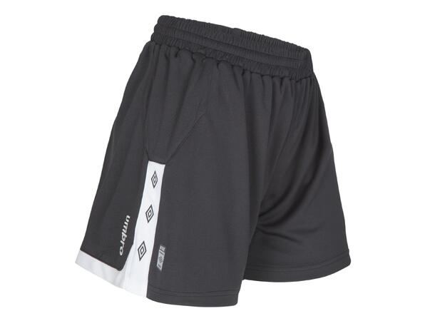UMBRO UX Elite Shorts W Sort/Hvit 34 Flott spillershorts