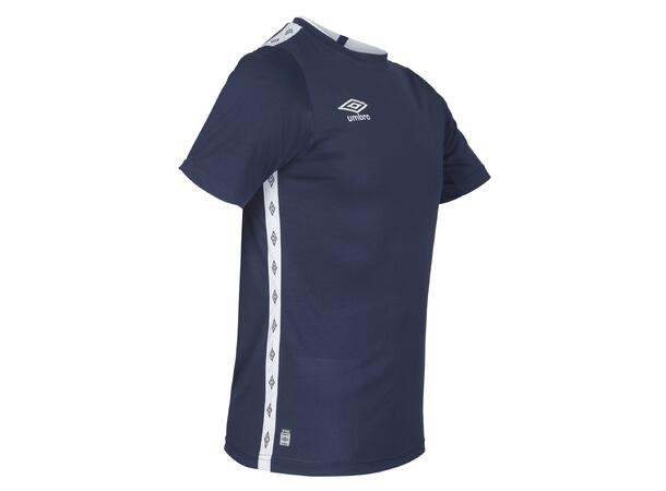UMBRO UX Elite Trn Tee jr Marine/Hv 140 Teknisk trenings t-skjorte til junior 
