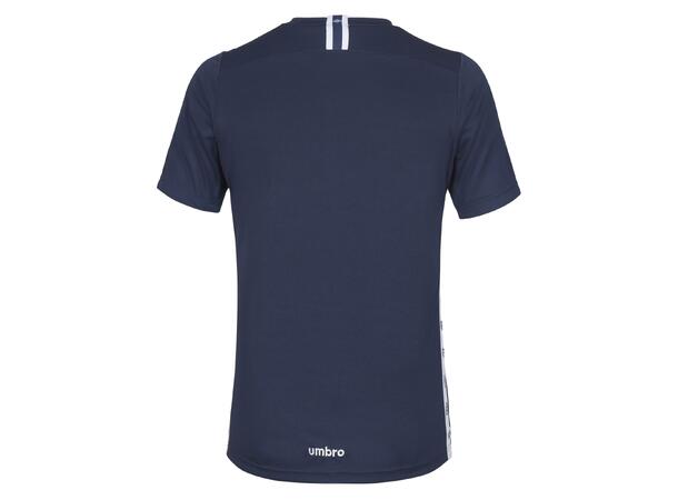 UMBRO UX Elite Trn Tee jr Marine/Hv 140 Teknisk trenings t-skjorte til junior 