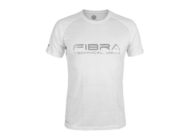 FIBRA Xtrm Tee Hvit XL Lett og luftig trøye med smal passform