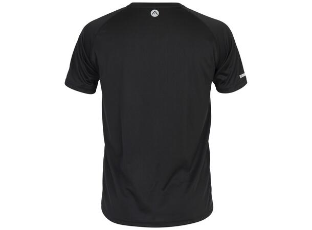 FIBRA Sync Logo Tee Sort XS Lett komfortabel T-skjorte 