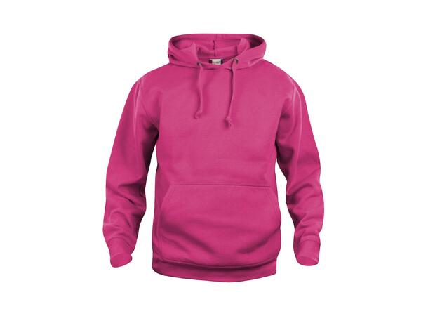 ST Basic Hoody Dyp Rosa XXL 