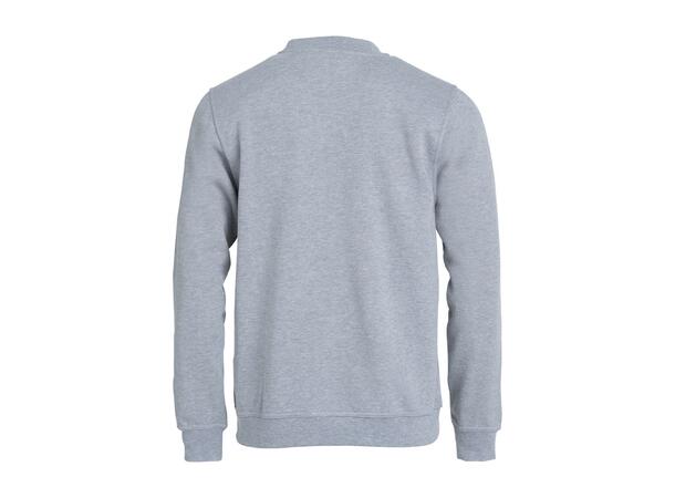 ST Basic Roundneck Gråmelert L 