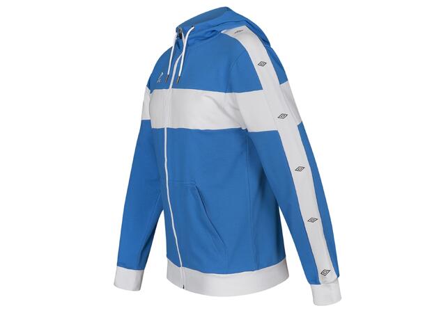 UMBRO Core X Hood Jacket J Blå 116 Hettejakke i bomull 