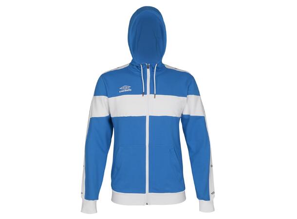 UMBRO Core X Hood Jacket J Blå 116 Hettejakke i bomull 