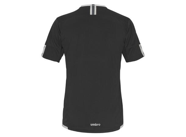 UMBRO UX Elite SS Jsy Sort/Hvit M Flott kortermet spillertrøye 
