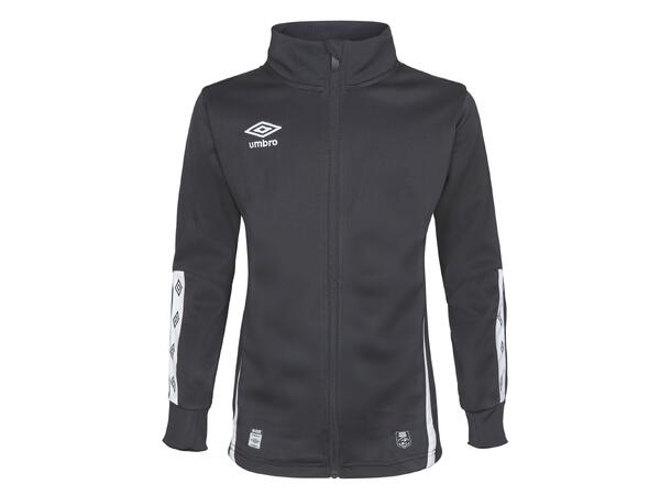 UMBRO UX Elite Track Jacket Sort L Polyesterjakke med tøffe detaljer
