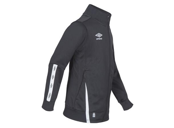 UMBRO UX Elite Track Jacket Sort L Polyesterjakke med tøffe detaljer