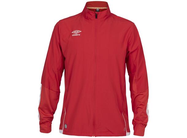 UMBRO UX Elite Trn Jkt Rød/Hvit M Lett treningsjakke, romslig passform. 