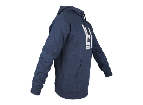 ST LM Hoodie 21 Marine melert XL Hettegenser i bomull Like Muligheter 