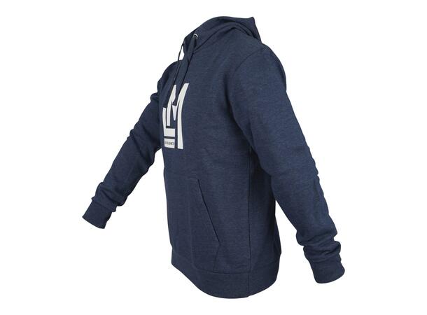ST LM Hoodie 21 Marine melert XL Hettegenser i bomull Like Muligheter 