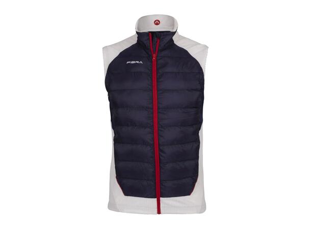 FIBRA Edge Hybrid Vest W Marine/Hvit XS Vest med vattert front til dame 
