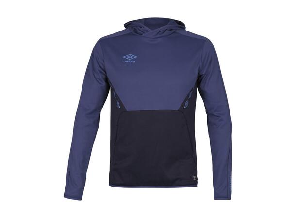 UMBRO Core Tech Hoodie Blå XS Hettegenser i resirkulert polyester 