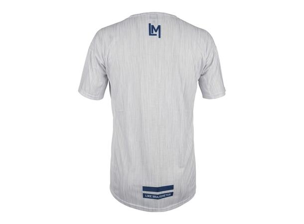 ST LM Tech Tee 21 Lys grå S Like Muligheter T-Skjorte 