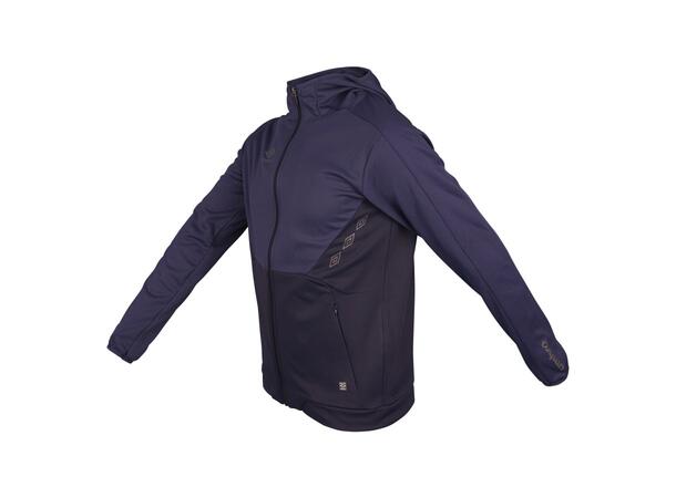 UMBRO Core Tech Hood Zip J Marine 140 Jakke med hette, i resirkulert polyester 