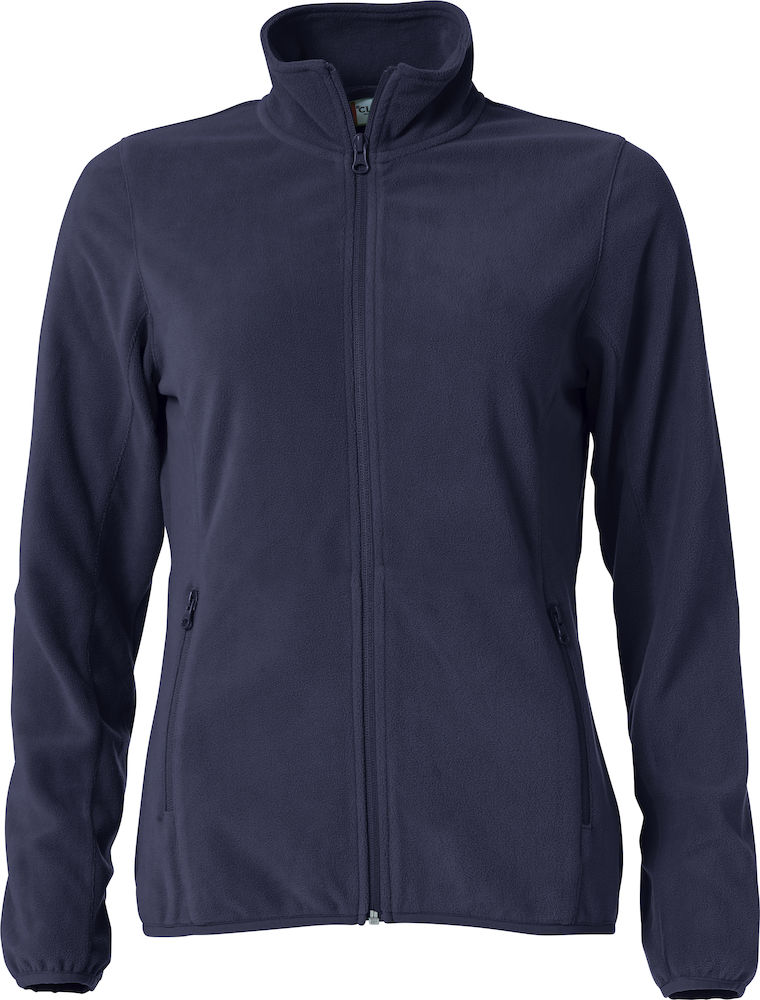 Basic mikrofleecejakke dame