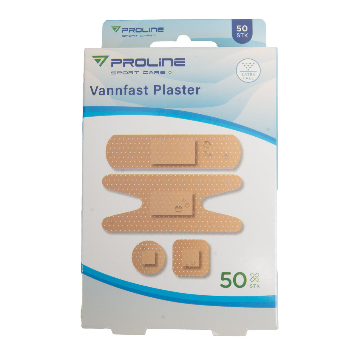 Vannfast plaster 50stk