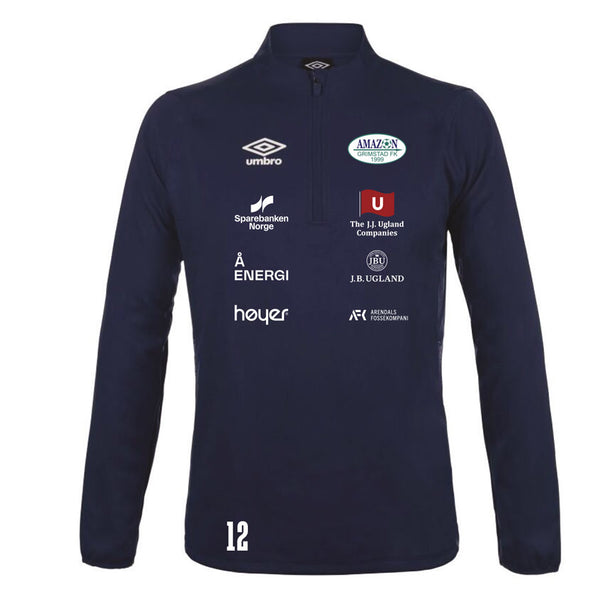 Amazon FK Liga half-zip marine junior