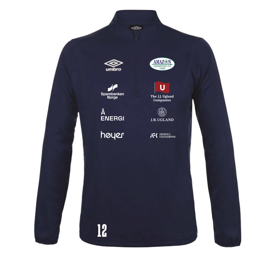 Amazon FK Liga half-zip marine senior