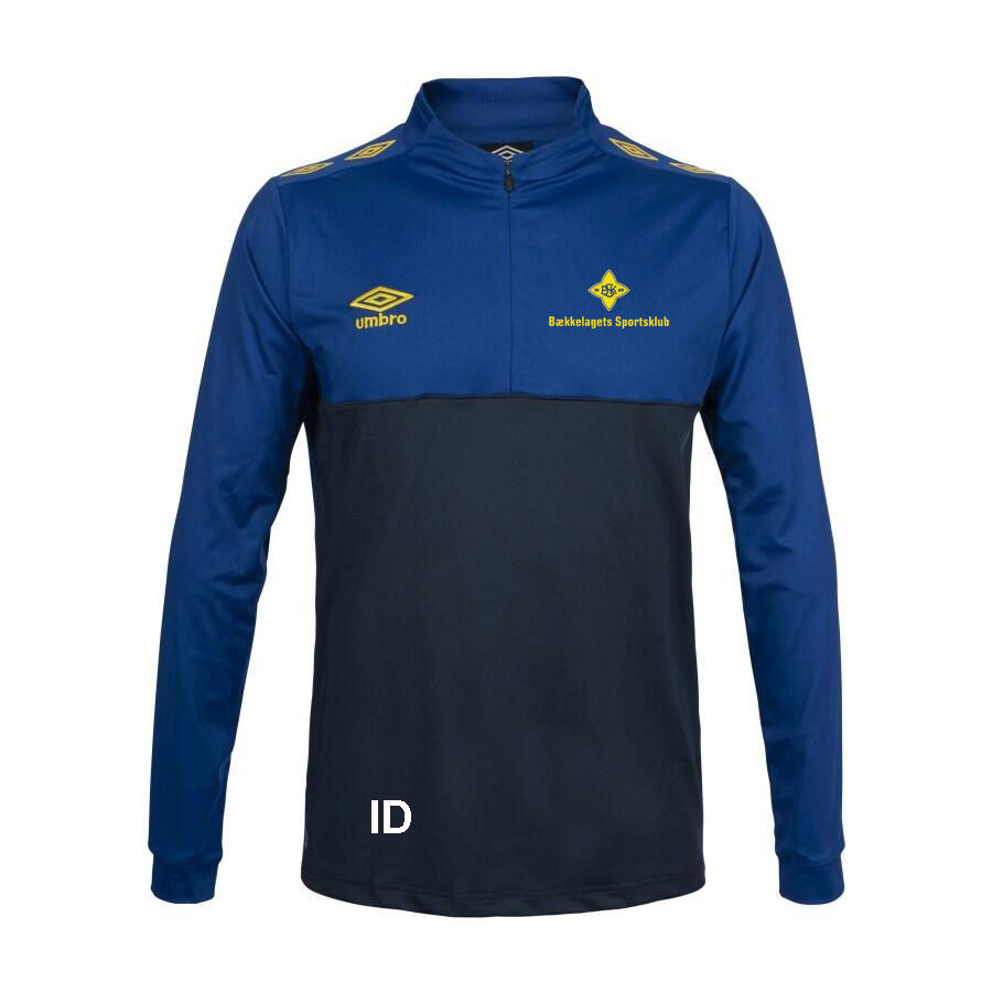 BSK UX Pro half-zip blå/gul senior