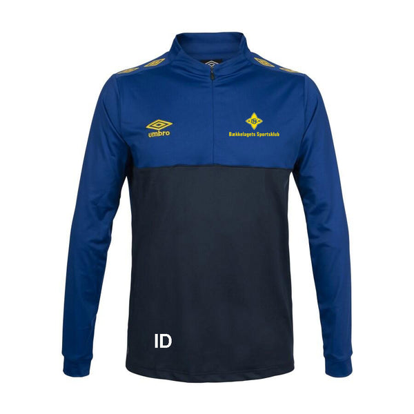 BSK UX Pro half-zip blå/gul senior