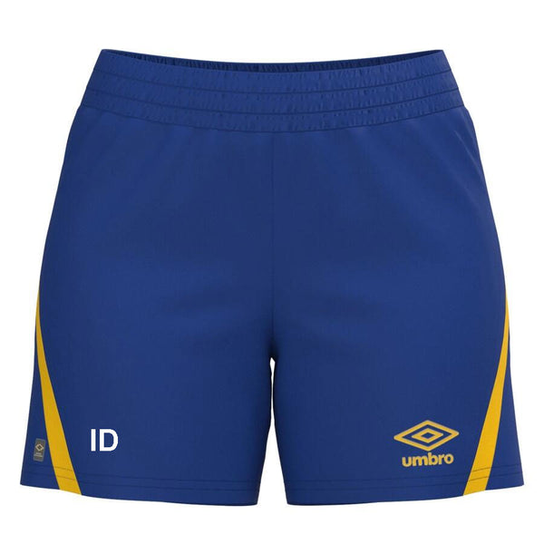 BSK UX Pro shorts blå/gul dame