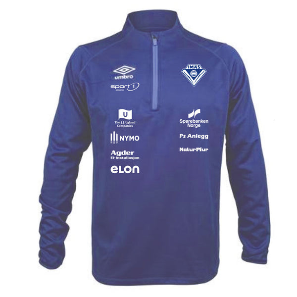 Imås Liga half-zip blå senior