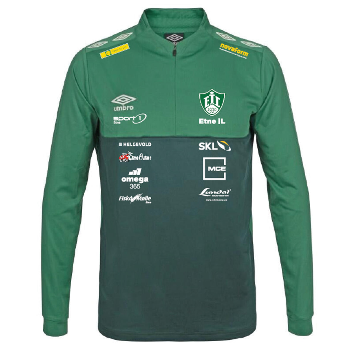 Etne IL UX Pro Half Zip Grønn SR