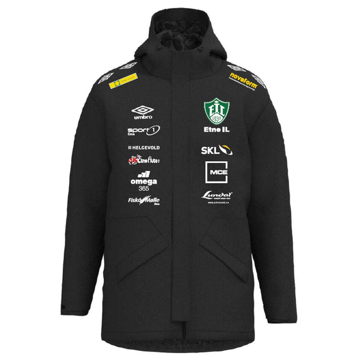 Etne IL UX Pro Team Jacket Sort JR