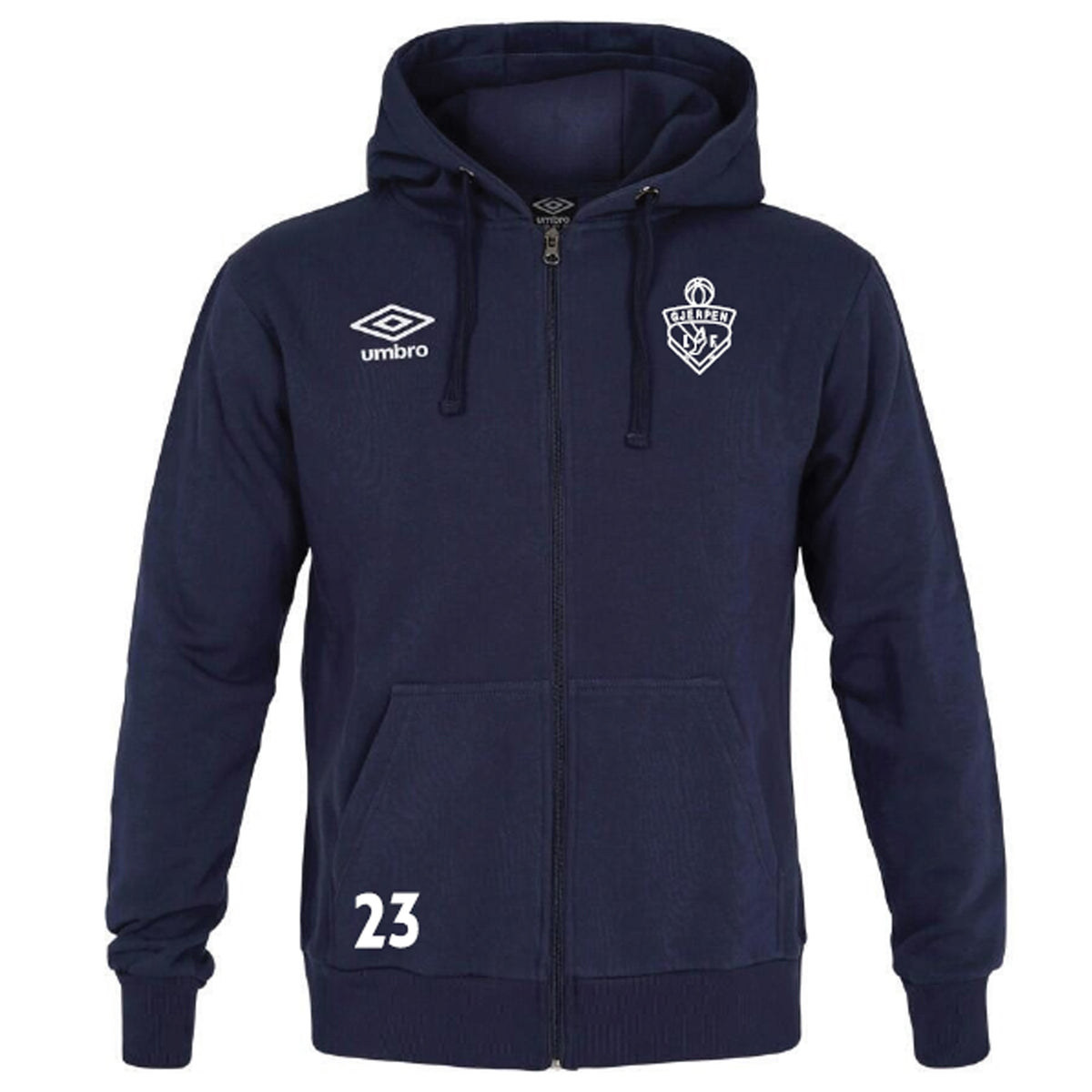 Gjerpen IF Basic Hood Jacket Marine SR