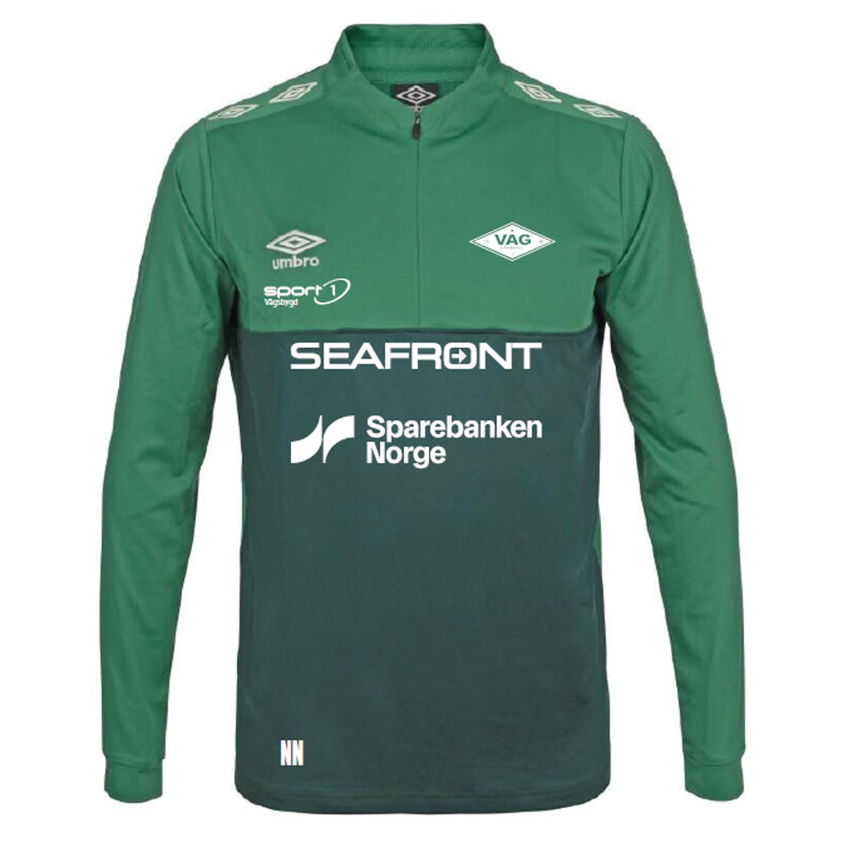 IK Våg Håndball UX Pro Half Zip Grønn JR