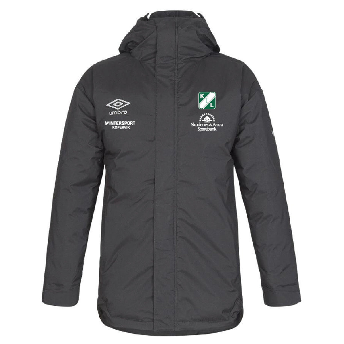 Kopervik IL UX Elite Coach Jacket Sort JR
