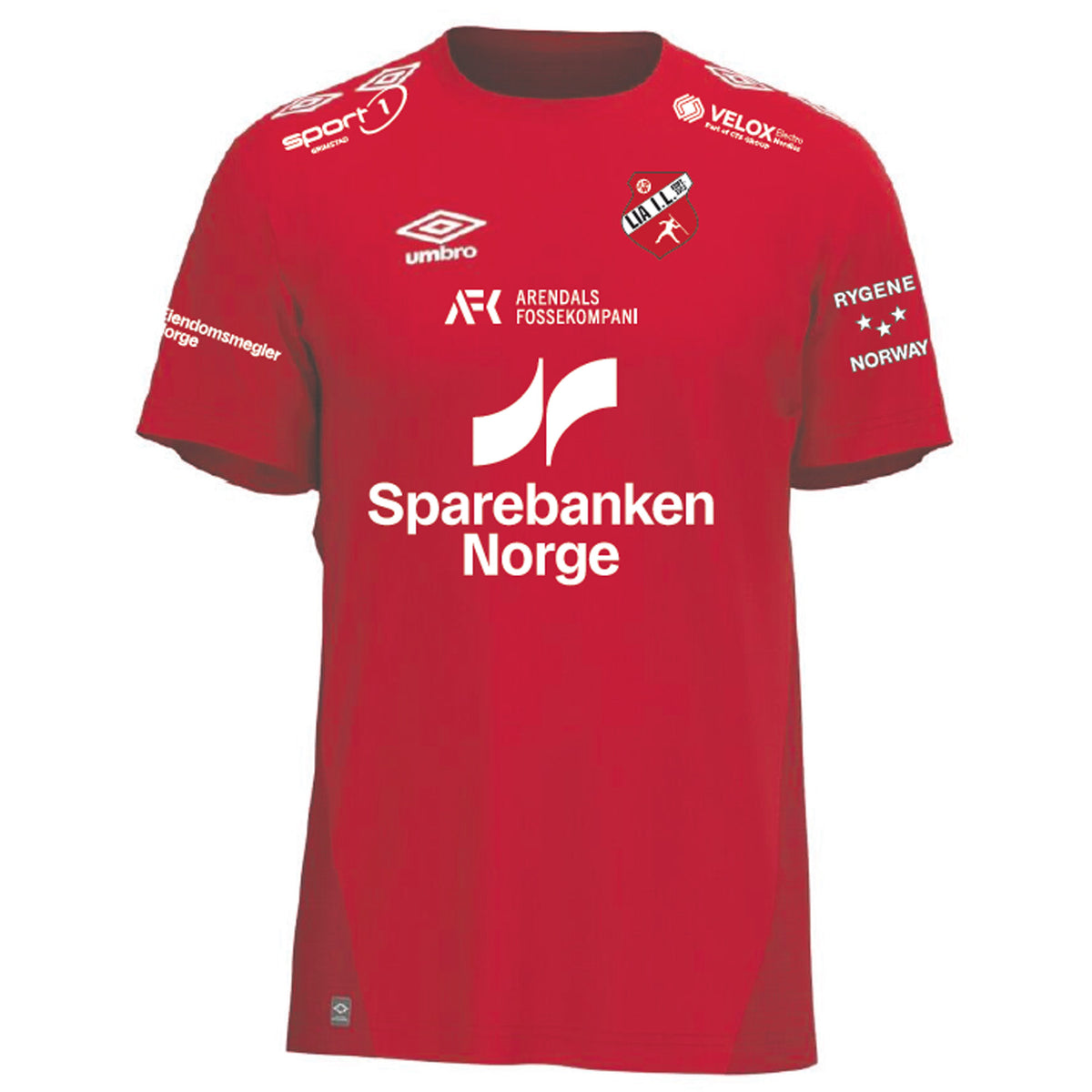 LIA UX Pro Trn Tee Rød SR