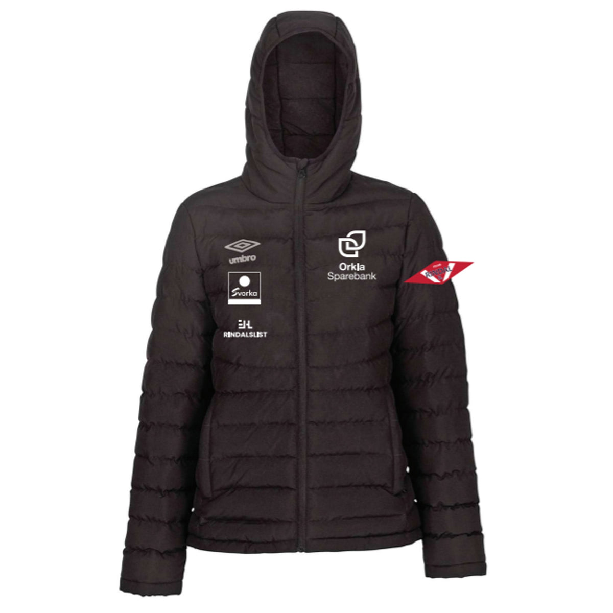Rindal IL Core Tech Padded Jkt Sort Dame