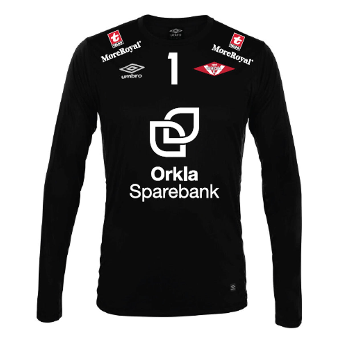 Rindal IL Keeper Liga LS Jersey Sort Senior