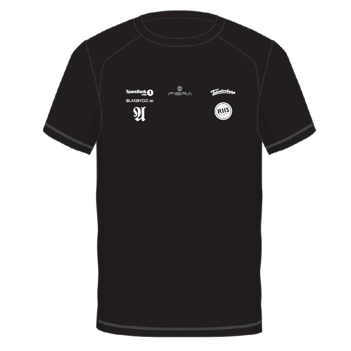 Trønderhopp Trn Tee Sort SR