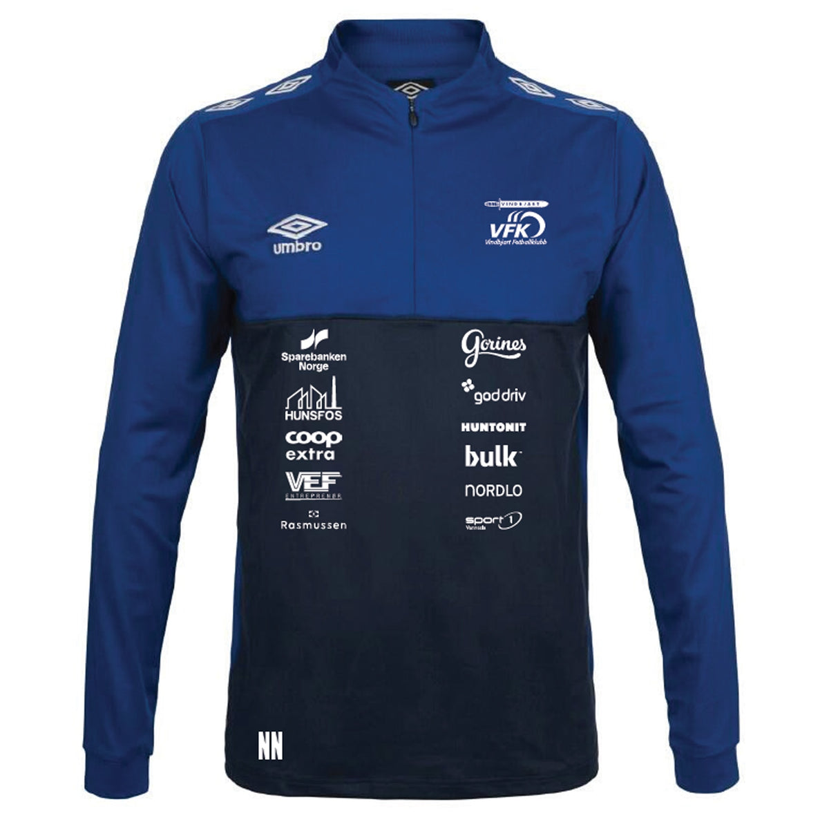 Vindbjart FK UX Pro Half Zip Blå JR